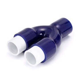 Y-Adaptor For 2 Helmets On A 1 Helmet Pumper