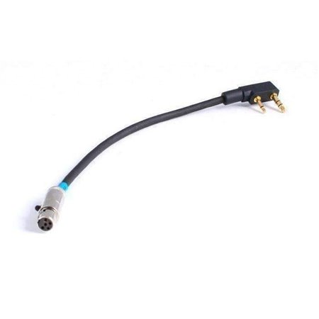 2-Pin Radio Jumper Cable fits Rugged Radios & Several Kenwood, BaoFeng, HYT & Relm Radios