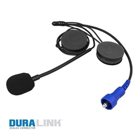 AlphaAudio Helmet KIT Mic Boom, Speakers & Duralink Sealed Connector