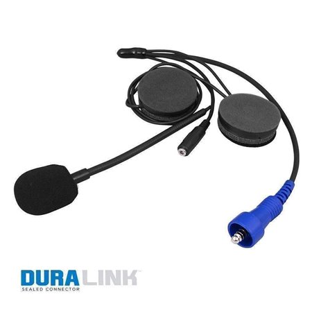 AlphaAudio Helmet KIT Mic Boom, Speakers, Duralink Sealed Connector & 3.5mm AUX In