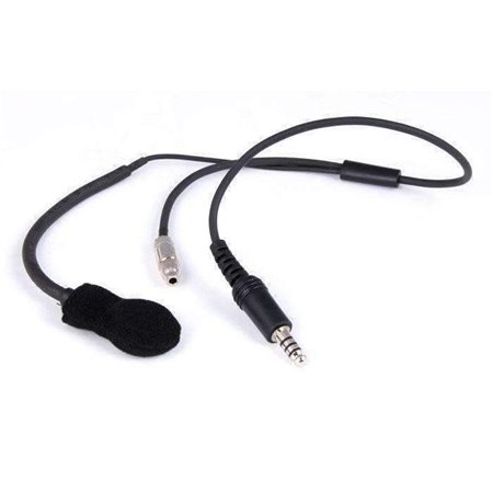 Rugged Radios Helmet KIT Mic Boom, 3.5mm In-Ear Plug Connector & IMSA Connector