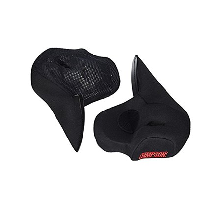 CASCO SIMPSON RALLY ALMOHADILLAS LATERALES XS (40MM)