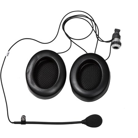 KIT RECAMBIO MICRO Y AURICULARES(CON OREJERA ANTIRUIDO) PARA CASCO TROPHY DES PLUS