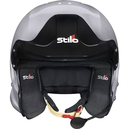 CASCO VENTI TROPHY RALLY (CON CLIPS HANS) COMPOSITE SNELL2020 FIA 8859-15 FIA GRIS/INTERIOR NEGRO 54