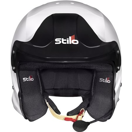 CASCO VENTI TROPHY RALLY (CON CLIPS HANS) COMPOSITE SNELL2020 FIA 8859-15 FIA BLANCO/INTERIOR NEGRO 58