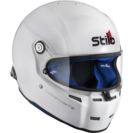 CASCO ST5 FN COMPOSITE SNELL SA2020 FIA8859-15 HANS FIA8858-10 BLANCO/INTERIOR AZUL- 55