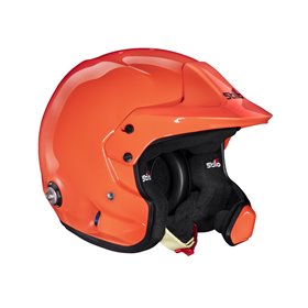 CASCO WRC TROPHY OFFSHORE SNELL SA2020 FIA8859-15 (SIN CLIP HANS) NARANJA FLUOR/INTERIOR NEGRO 60