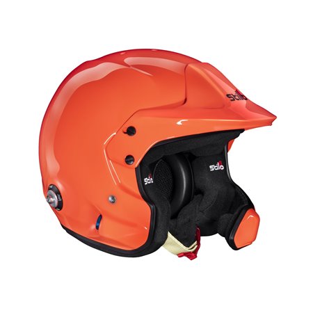 CASCO WRC TROPHY OFFSHORE SNELL SA2020 FIA8859-15 (SIN CLIP HANS) NARANJA FLUOR/INTERIOR NEGRO 60