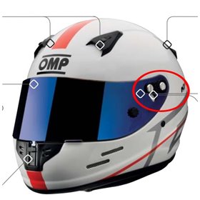 CASCO BELL RS7 CARBON (HANS) INTERIOR MORADO TALLA 55 FIA8859/SA2020