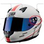 CASCO BELL RS7 CARBON (HANS) INTERIOR MORADO TALLA 55 FIA8859/SA2020