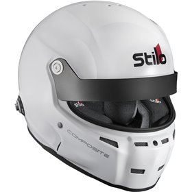 CASCO ST5 GT TURISMO COMPOSITE SNELL SA2020 FIA 8859-15 HANS FIA8858-10 BLANCO/INTERIOR NEGRO-63