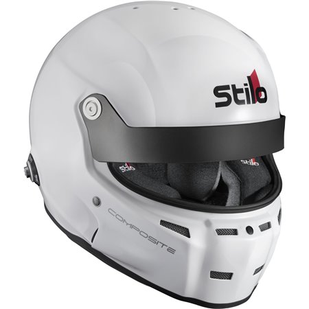 CASCO ST5 GT TURISMO COMPOSITE SNELL SA2020 FIA 8859-15 HANS FIA8858-10 BLANCO/INTERIOR NEGRO-63