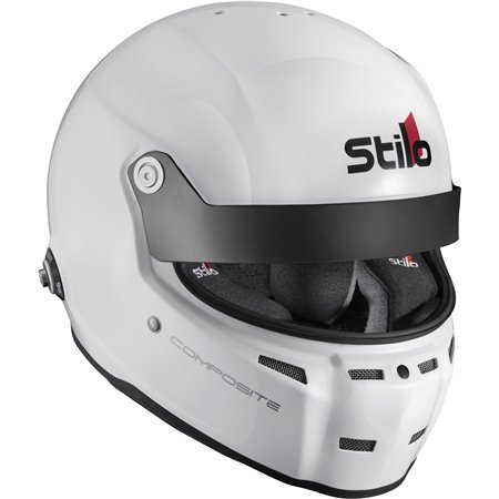 CASCO ST5 GTN TURISMO COMPOSITE SNELL SA2020 FIA 8859-15 HANS FIA8858-10 BLANCO/INTERIOR NEGRO-63
