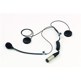 KIT MICRO Y AURICULARES CASCO ABIERTO TIPO STILO TROPHY CONEXI�N HEMBRA JACK 6,3