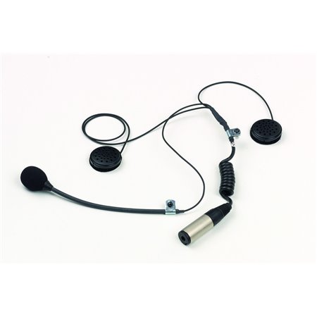 KIT MICRO Y AURICULARES CASCO ABIERTO TIPO STILO TROPHY CONEXI�N HEMBRA JACK 6,3