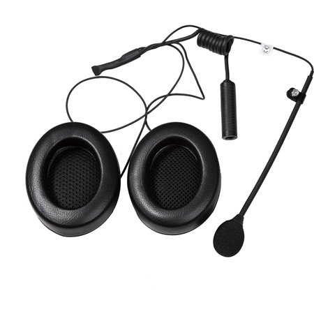 KIT MICRO Y AURICULARES(CON OREJERA) CASCO ABIERTO CONEXI�N HEMBRA NEXUS