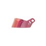 VISERA CORTA IRIDIUM ROJO OSCURO PARA CASCO STILO VENTI WRX
