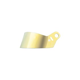 VISERA CORTA IRIDIUM AMARILLO OSCURO PARA CASCO STILO WRX
