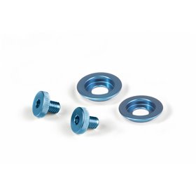 VISERA CORTA Y KIT DE TORNILLOS AZUL PARA CASCO ST5