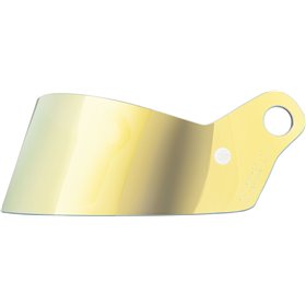 VISERA CORTA IRIDIUM AMARILLO OSCURO PARA CASCO ST5R
