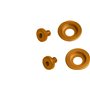 KIT DE TORNILLOS DORADO PARA FRONTAL DEL CASCO ST5