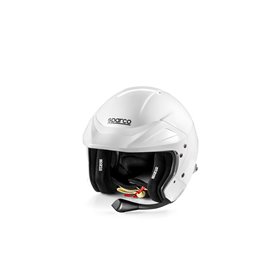 CASCO VENTI TROPHY JET (SIN CLIPS HANS) COMPOSITE SNELL2020 FIA 8859-15 FIA BLANCO/INTERIOR NEGRO 63