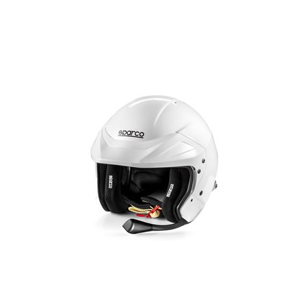 CASCO VENTI TROPHY JET (SIN CLIPS HANS) COMPOSITE SNELL2020 FIA 8859-15 FIA BLANCO/INTERIOR NEGRO 63