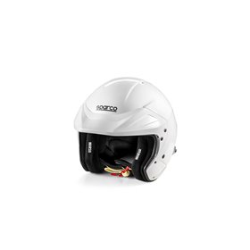 CASCO VENTI TROPHY RALLY (CON CLIPS HANS) COMPOSITE SNELL2020 FIA 8859-15 FIA BLANCO/INTERIOR NEGRO 57