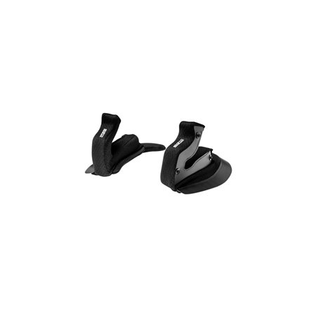 ALMOHADILLAS MEJILLAS SPARCO PARA CASCO RF-10W NEGRO 30MM