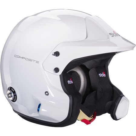 CASCO ST5 F COMPOSITE TURISMO SNELL SA2020 FIA8859-15 HANS FIA8858-10 BLANCO/INTERIOR NEGRO -55