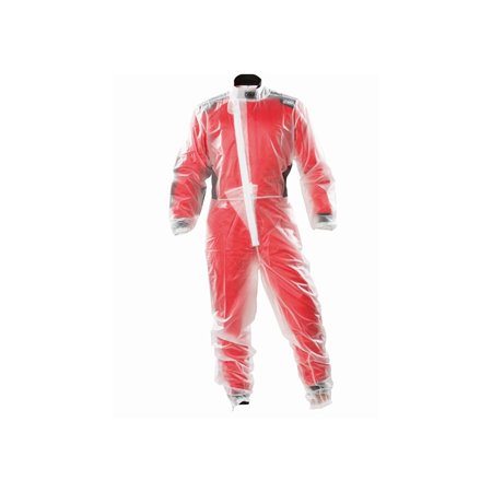 TRAJE IMPERMEABLE LLUVIA OMP TRANSPARENTE PARA NI�OS TALLA 130