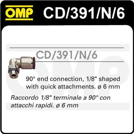 CONEXI�N FINAL 1/8 ". 90 � FORMA