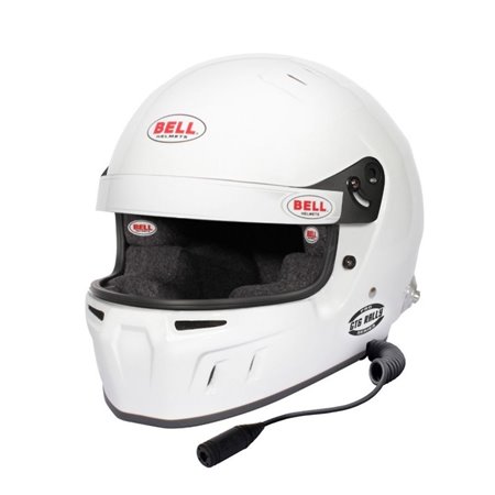 CASCO BELL GT6 RALLY BLANCO (HANS)TALLA 55 FIA8859-2024/SA2020