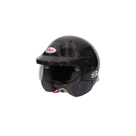 CASCO BELL MAG-10 CARBON (HANS) INTERIOR ROJO TALLA 61+ FIA8859-2024/SA2020