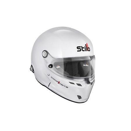 CASCO STILO ST6F TURISMO COMPOSITE BLANCO FIA8859-24 SA2020 + HANS TALLA 58