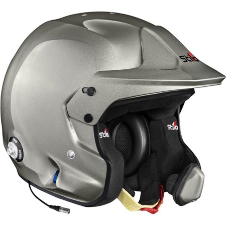 CASCO STILO VENTI4 TURISMO COMPOSITE TITANIO FIA8859-24 SA2020 + HANS TALLA 64