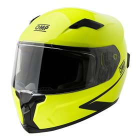 CASCO OMP CIRCUIT EVO2 AMARILLO FLUO TALLA XXL