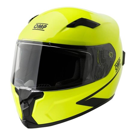CASCO OMP CIRCUIT EVO2 AMARILLO FLUO TALLA M