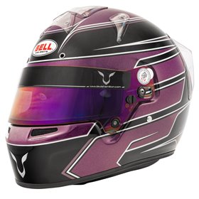 CASCO BELL KC7-CMR LEWIS HAMILTON KARTING NEGRO/MORADO TALLA 55 CMR2016