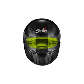 CASCO STILO ST5 CMR CARBONO INTERIOR AMARILLO KARTING TALLA 56