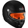 CASCO STILO ST5 CMR NEGRO MATE INTERIOR NARANJA KARTING TALLA 59