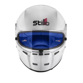CASCO STILO ST5 CMR BLANCO INTERIOR AZUL KARTING TALLA 55