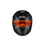 CASCO STILO ST5 CMR CARBONO INTERIOR NARANJA KARTING TALLA 55