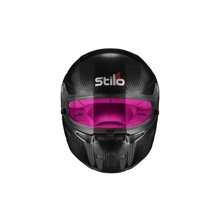 CASCO STILO ST5 CMR CARBONO INTERIOR ROSA KARTING TALLA 55