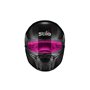 CASCO STILO ST5 CMR CARBONO INTERIOR ROSA KARTING TALLA 55