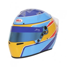 CASCO BELL HP6 (HANS) INTERIOR ROJO TALLA 59 FIA8860-2018