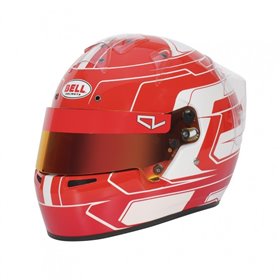 CASCO BELL HP6 (HANS) INTERIOR MARRON TALLA 56 FIA8860-2018