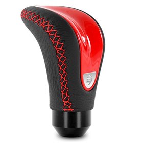 MOMO COMBAT EVO BLACK/RED KNOB