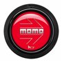 PULSADOR MOMO ARROW LOGO.POLIBOTINES MOMO ROJO.-CHR.2C F