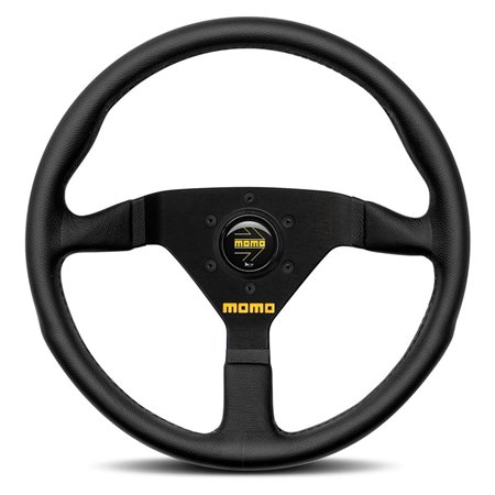 VOLANTE MOMO 320MM PIEL NEGRA MOD.78